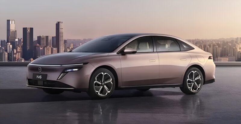 Nissan N6 PHEV พร้อมเครื่อง 1.5L เริ่มผลิตในจีนแล้ว จ่อขายปลายปี68